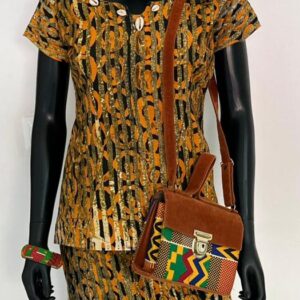 Woman's Ankara two-piece set