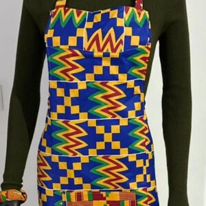 Women's Kente Print Apron