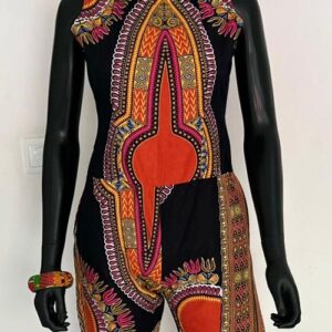 Women's African Romper