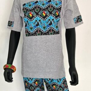 Women's African Tee and Bottoms Set