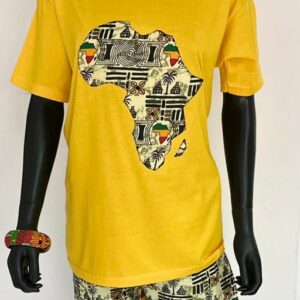 Women's African Tee and Bottoms Set