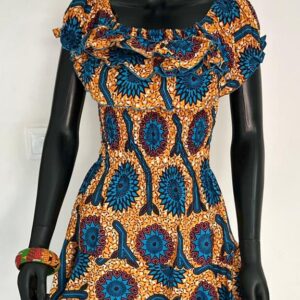 Women's African Print Dress