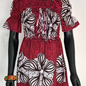 Women's African Print Dress