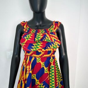 Women's African Print Dress