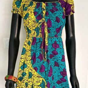 Women's African Print Dress