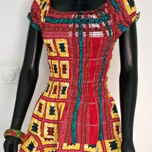 Women's African Print Dress