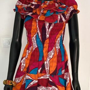 Women's African Print Dress