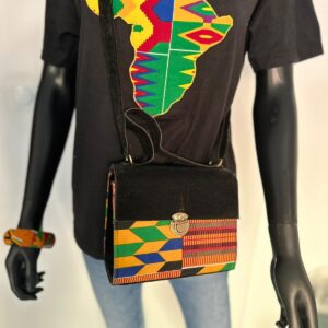 African Print Handbag